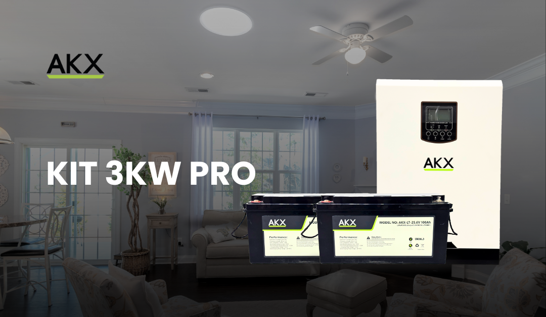 KIT 3KW PRO-AKX-GENERATOR