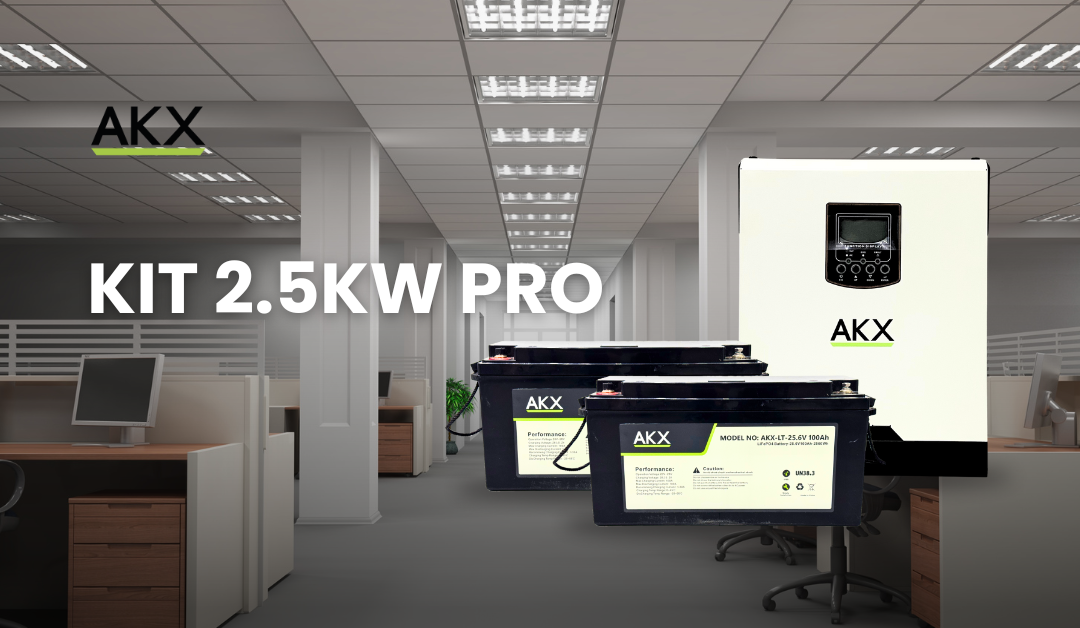 KIT 2.5KW PRO-AKX-GENERATOR