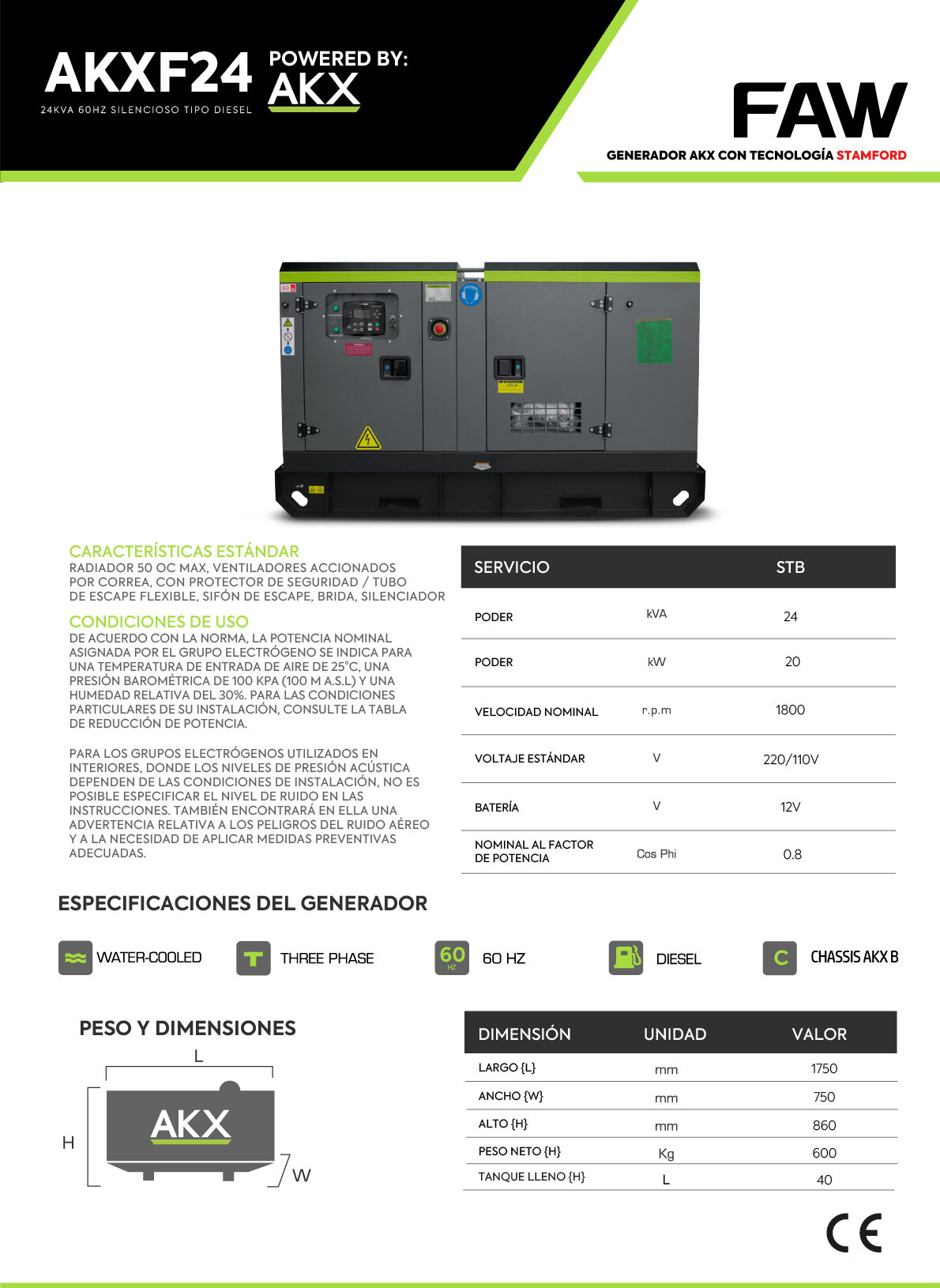 Ficha tecnica-24 KVA FAW-electrofuturo
