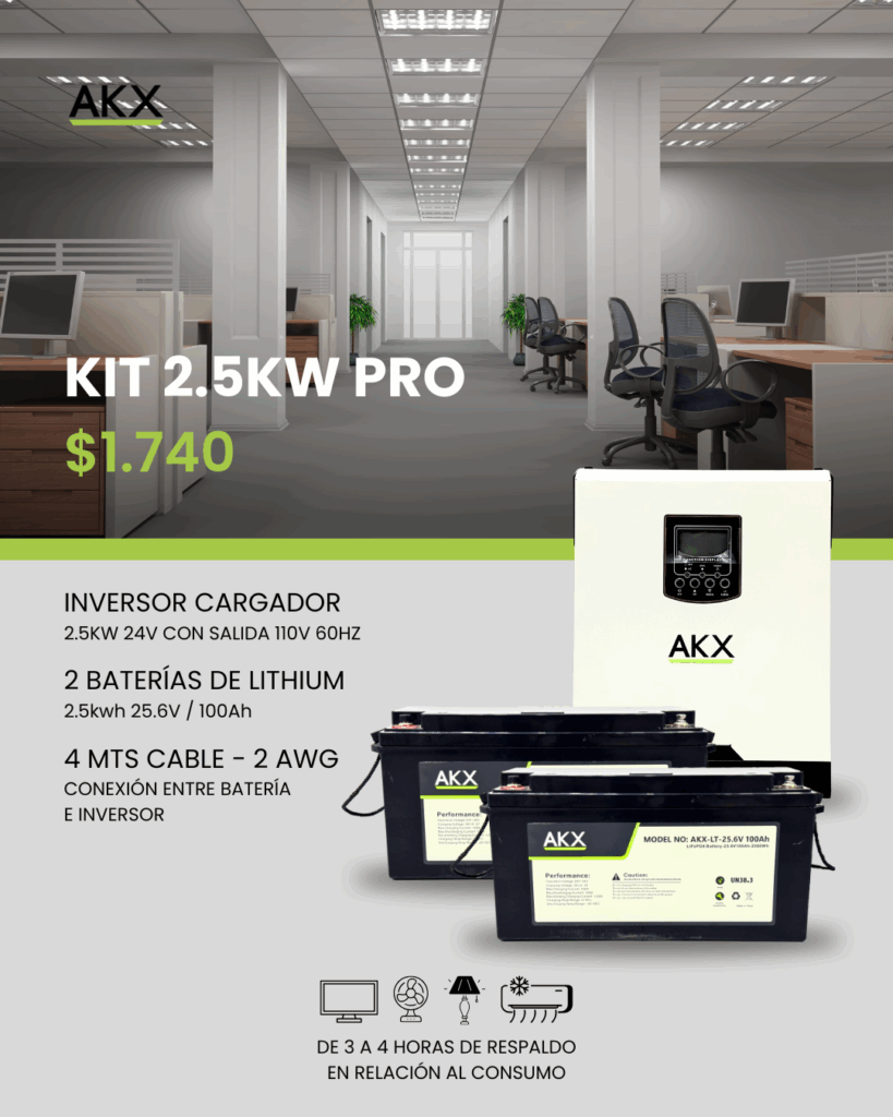 KIT INVERSOR-AKX-GENERATOR