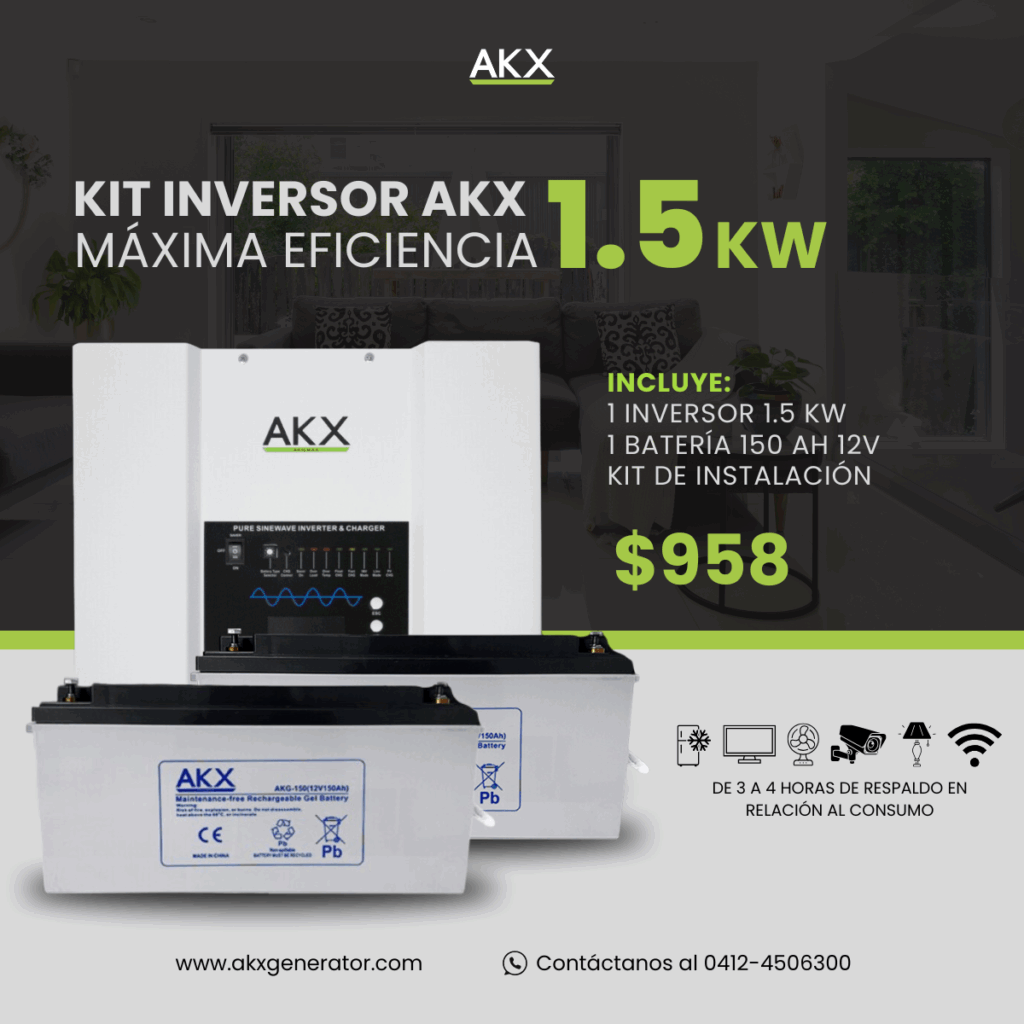 kit inversor 1.5 kw