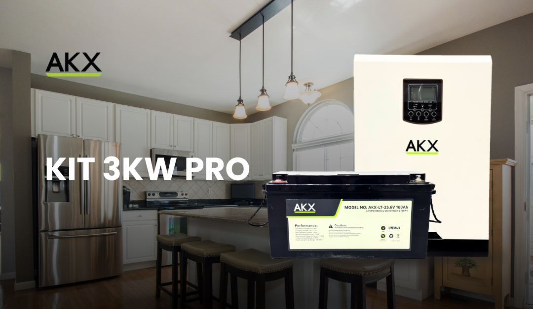 KIT 3KW PRO-AKX-GENERATOR