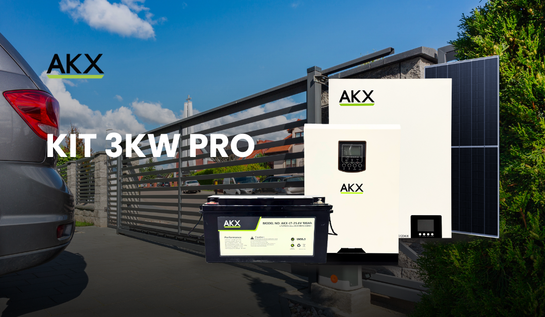 KIT 3KW PRO-AKX-GENERATOR