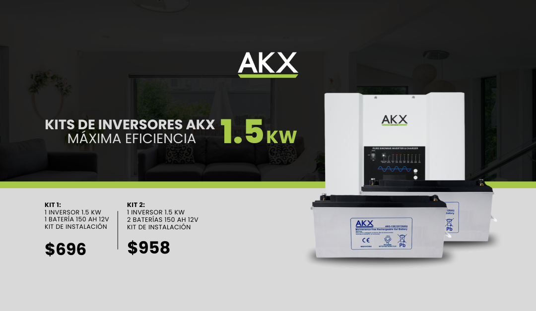 Kits Inversores AKX 1.5kw-AKX-GENERATOR
