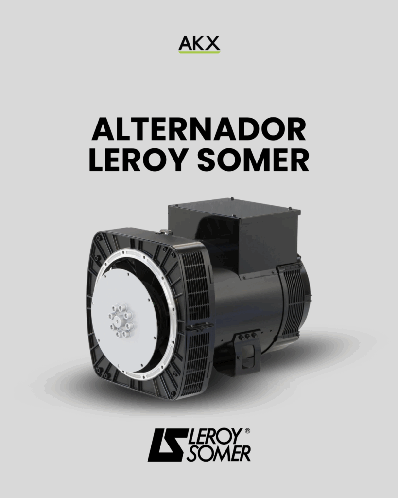 Alternador Leroy Somer-AKX-Generator-