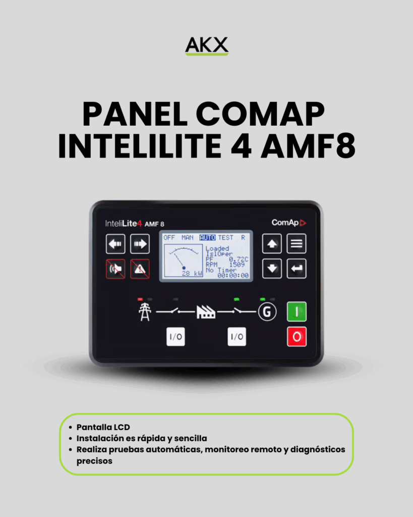 Panel Comap-akx-generator