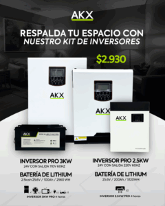 kit inversor -akx-generator