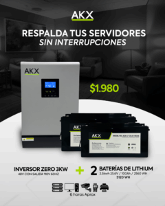 kit inversor zero-akx-generator