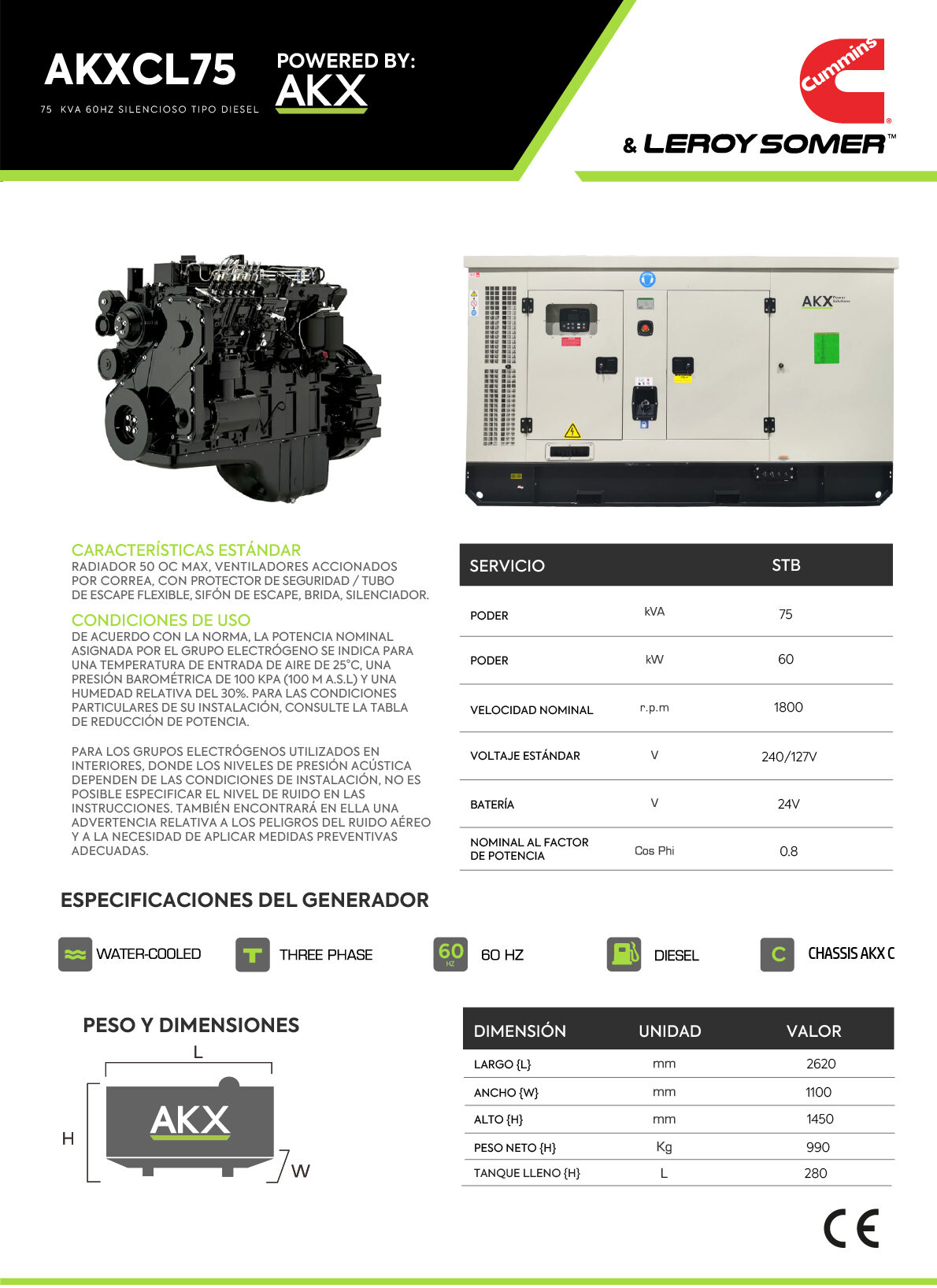Ficha tecnica-75 KVA CUMMINS-electrofuturo