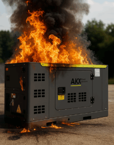 generador sobrecalentado-AKX-GENERATOR