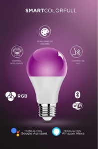 Bombilla SMARTCOLORFULL-electrofuturo