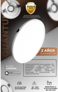 Paneles LED Quantum-electrofuturo