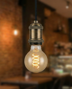 soporte colgante para bombillos E27-electrofuturo