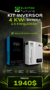 Kit inversor 2.5 kwh 100ah_electrofuturo