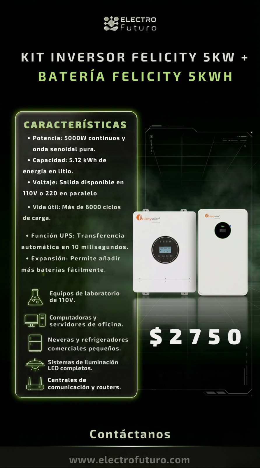 kit 55Wi_electrofuturo