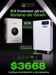 kit inversor techfine 515_electrofuturo