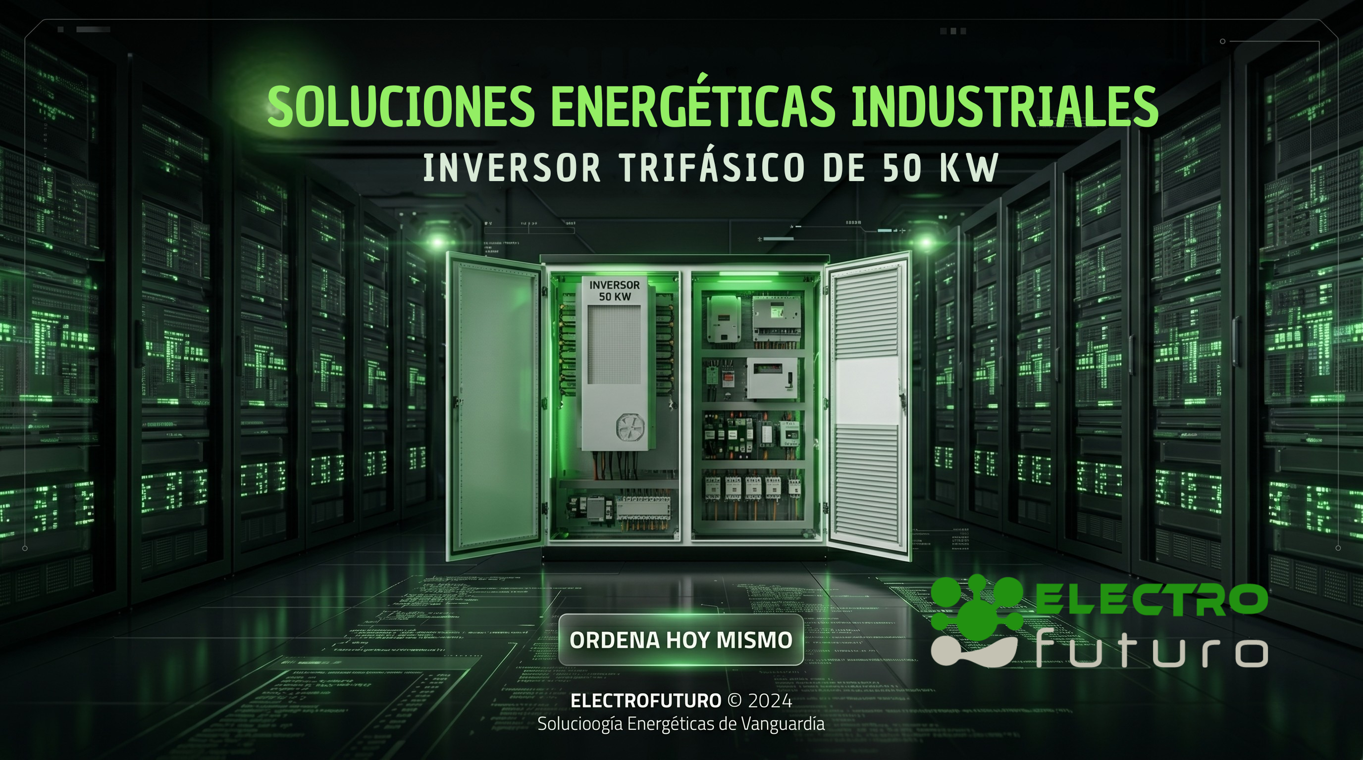 INVERSOR TRIFÁSICO DE 50 KW