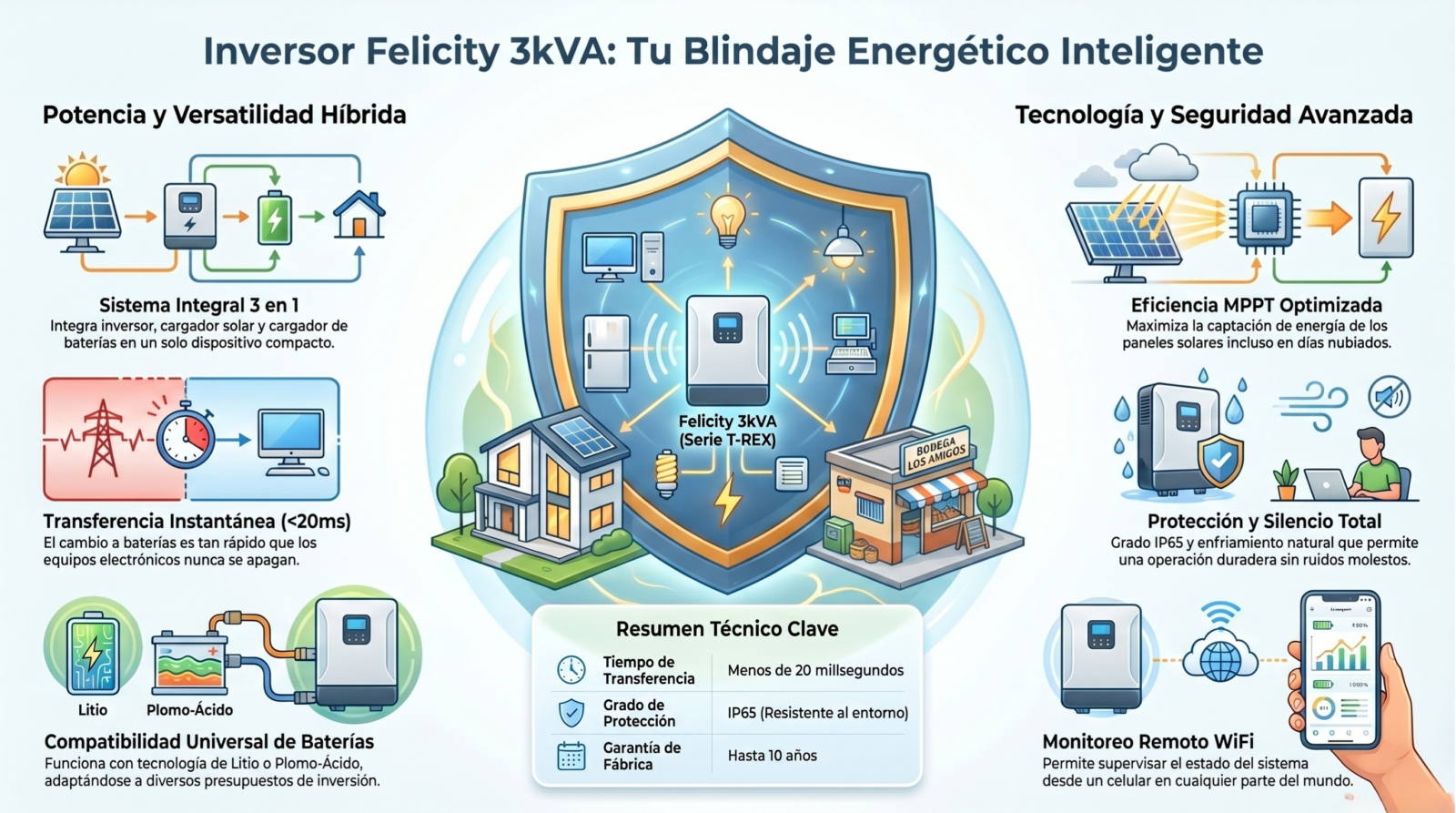 Inversor 3kva infinity_electrofuturo