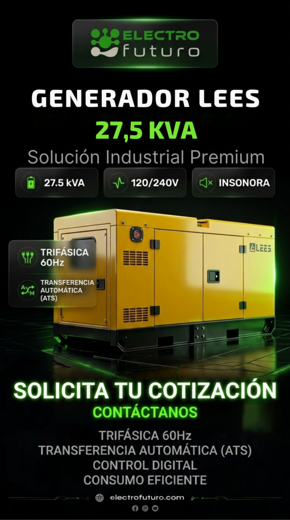 planta eléctrica 27.5kva